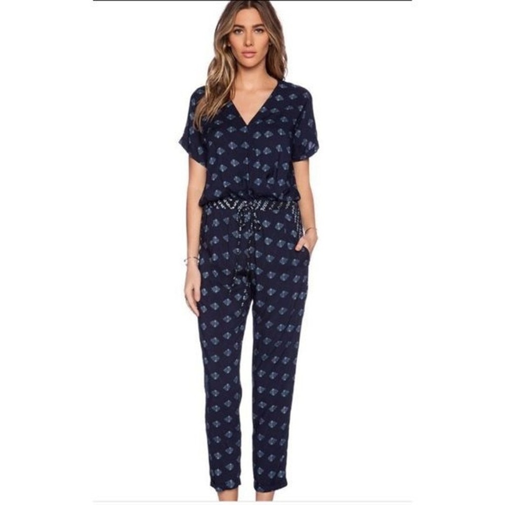 Velvet Graham & Spencer Cady Women's casual cute Multi-Print Jumpsuit - Size XS